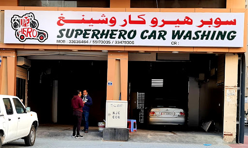 SUPER HERO CAR WASHING
