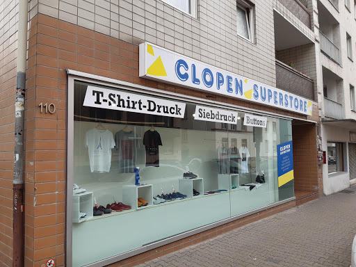 Clopen Superstore - Textildruck, Siebdruck, Buttons und mehr.
