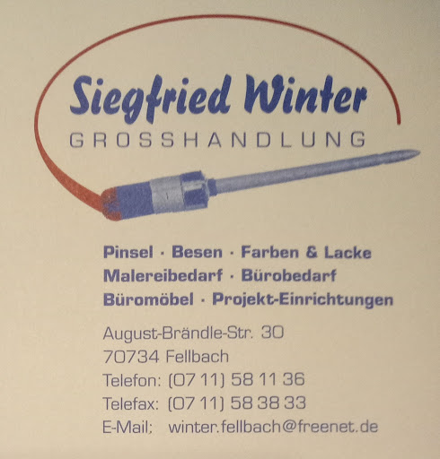 Siegfried Winter - Malerbedarf Großhandlung