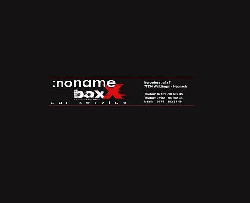 Noname BoxX Car-Service