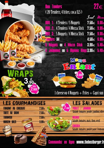 THE BEST Restaurant Snack Sur Place, Emporter, Livraison.Tacos, Burger hallal Halal a Marseille