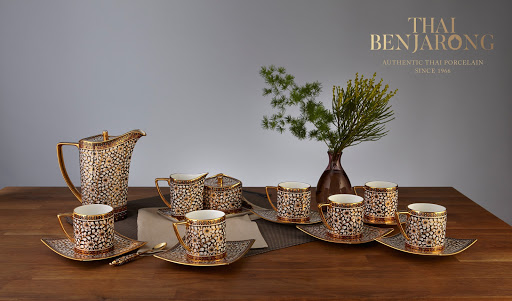 Thai Benjarong by Siam Ceramic Handmade