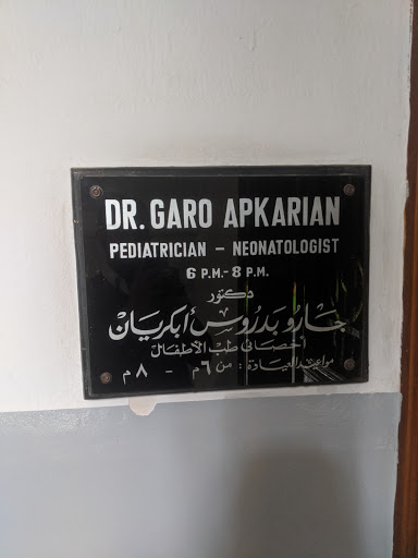 Dr. Garo Apkarian