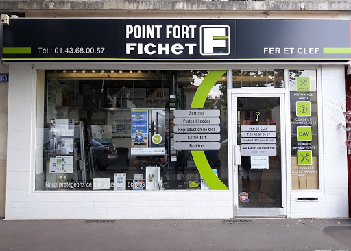 Fer et Clef - Point Fort Fichet - Vitrier Maisons-Alfort