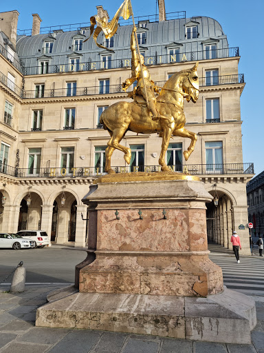 Statue de Jeanne d'Arc Paris