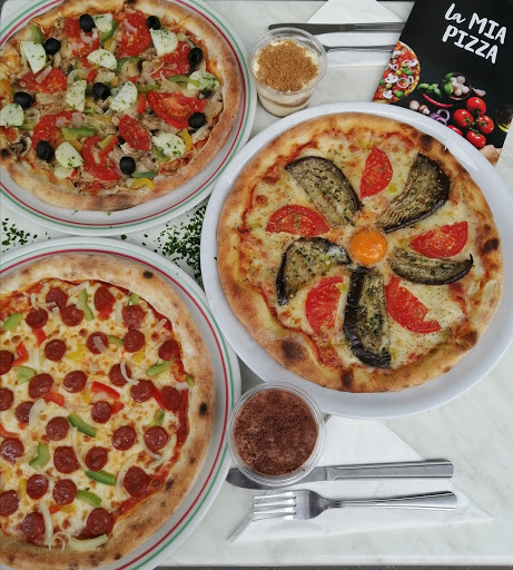 La mia pizza paris 14 ème, Pizzeria : Pizzas & Panini, Classique & VEGAN, Pizza SANS GLUTEN**