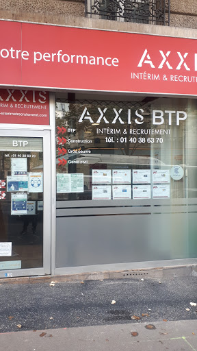 Axxis Intérim & Recrutement Paris 12ème
