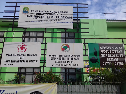 Sekolah Menengah Pertama Negeri 18 Kota Bekasi