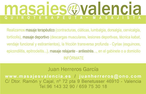 Masajes Valencia