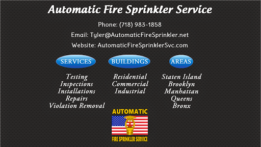 Automatic Fire Sprinkler Service