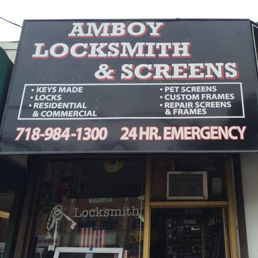 Amboy Locksmith and Screens Inc