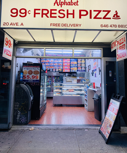 Alphabet 99c Fresh Pizza & Fried Chicken
