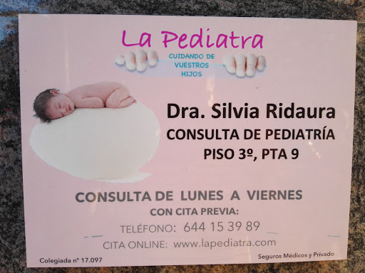 LA PEDIATRA VALENCIA - Dra. Silvia Ridaura