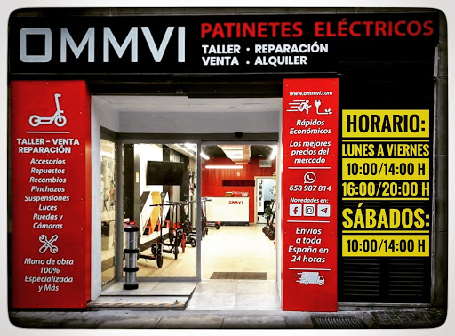 OMMVI / Reparacion Patinete Electrico Valencia / Accesorios Reparar Patinete Xiaomi