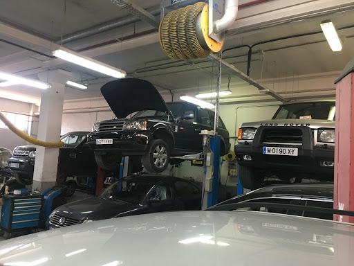 Taller Land Rover y Jaguar