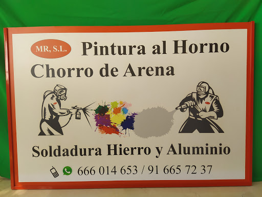 MR Chorro de Arena, Pintura al Horno, Soldadura de hierro y aluminio
