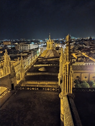 Cubierta de catedral de Sevilla