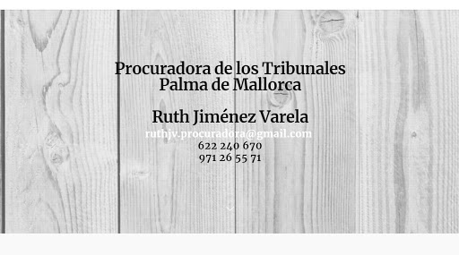 Procurador Ruth Jiménez Varela