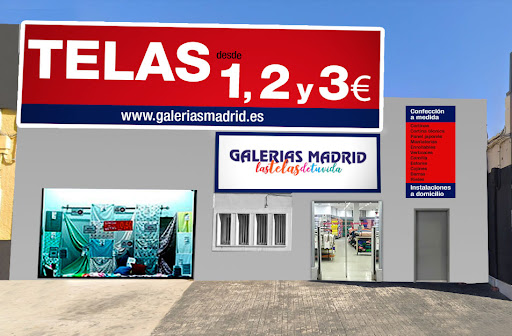 Tienda de Telas en Málaga - Galerias Madrid