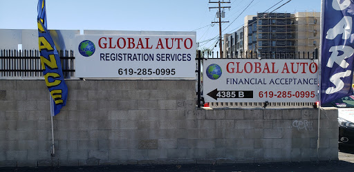 Global Auto Financial Acceptance and California Vehicle Registration Services