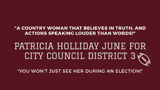 Patricia Holliday June for Montgomery City Council