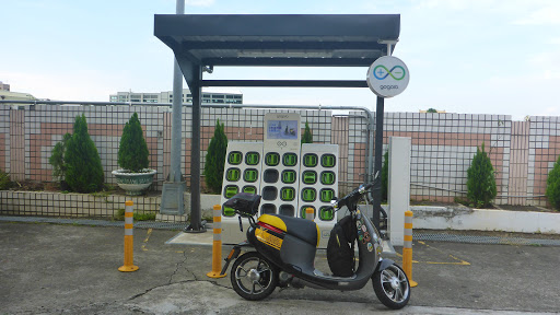 Gogoro 電池交換站 台糖吉峰加油站