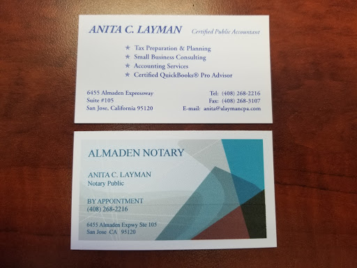 Anita C. Layman, CPA/Notary Public By Appointment