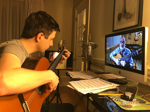 "Musamuse" Online and in-person Guitar & Piano live Lessons. Skype, Zoom. English, French, Russian, Georgian