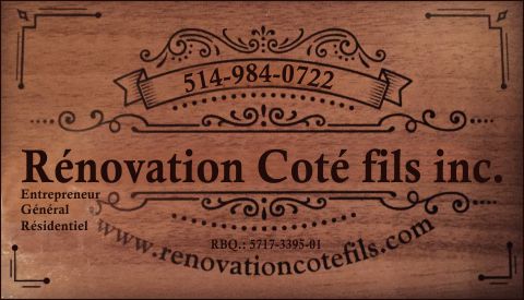 Rénovation Coté Fils Inc