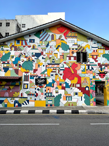 Kiehl's street art on Jalan Tun Tan