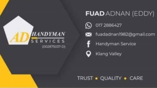 AD Handyman Service,Kuala Lumpur-Fuad Adnan