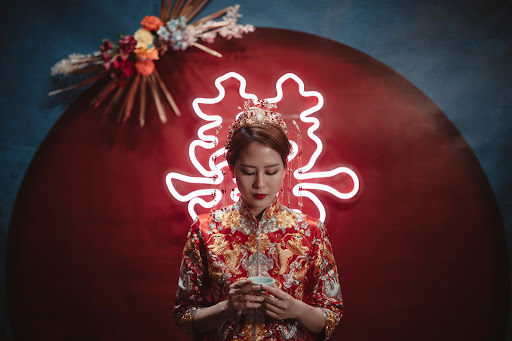 囍褂 - Hei Kwa Chinese Traditional Wedding Dress
