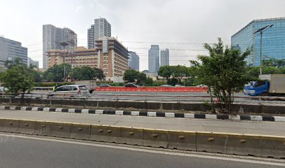 The shining light of the city Jakarta
