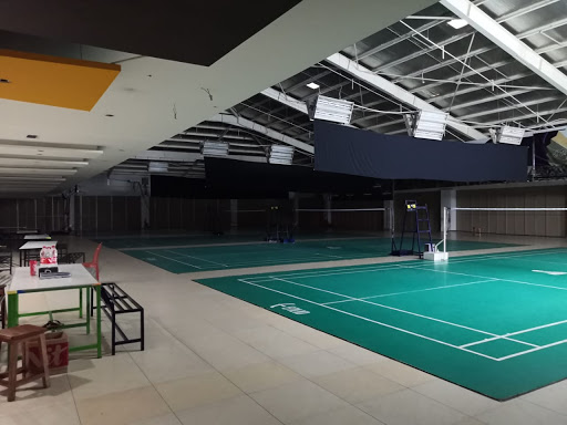 Basketball and Badminton court