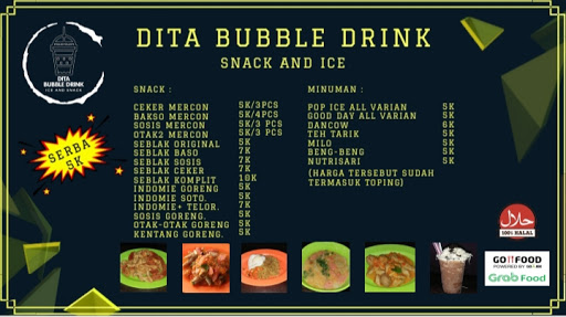 Dita bubble drink