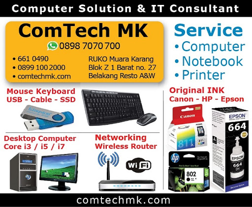 ComTech MK Toko Komputer Pik Muara Karang Pluit