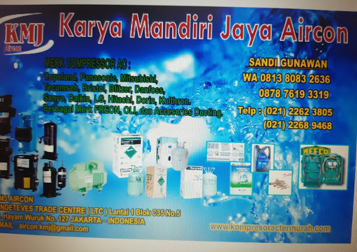Karya Mandiri Jaya Aircon | Jual Kompresor AC, Oli Kompresor AC, Freon AC, Pipa AC, Bitzer
