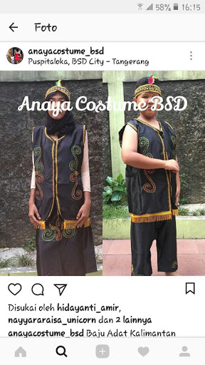 Anaya Costume BSD