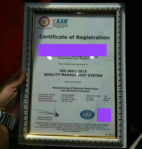 andy sertifiksi