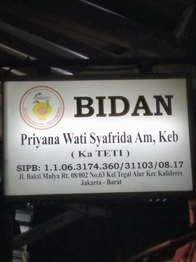 Bidan Priyana Wati Safrida Am Keb