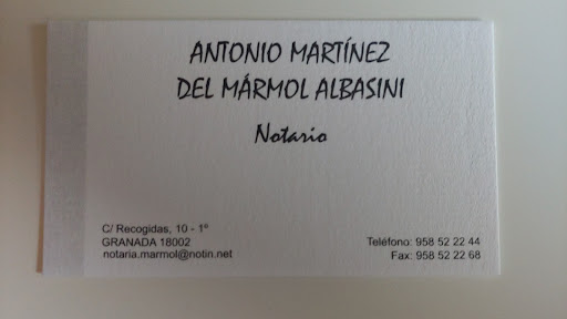 Antonio Martinez del Marmol Albasini