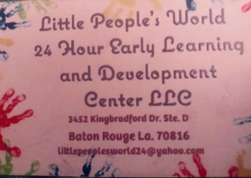 Little People’s World 24 Hour Early Learning and Development Center LLC