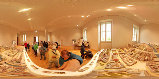 Infocenter Berliner Schloss in der Containerausstellung am Lustgarten