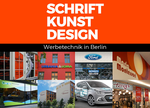 Schrift Kunst Design - Werbetechnik in Berlin - Christian Feill