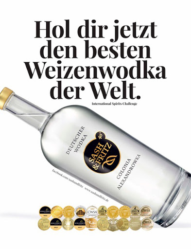 Sash & Fritz – Deutscher Wodka