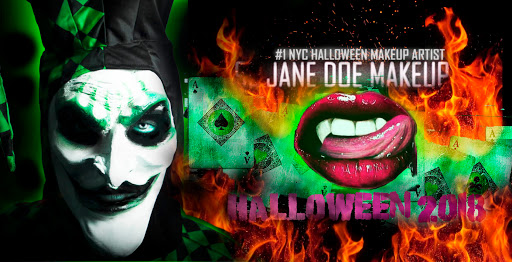 NYC Halloween Makeup Artist & Body Painting Special FX Jane Doe Makeup