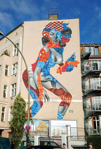 Tristan Eaton – Berlin Mural , Wandbild