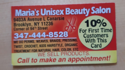 Maria's Unisex Beauty Salon