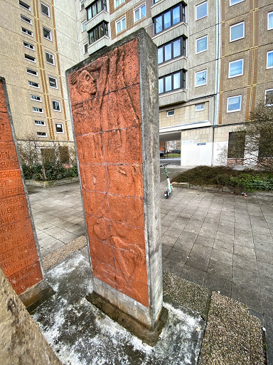 Denkmal für Heinrich Heine aus dem Jahre 1990 von Carin Kreuzberg