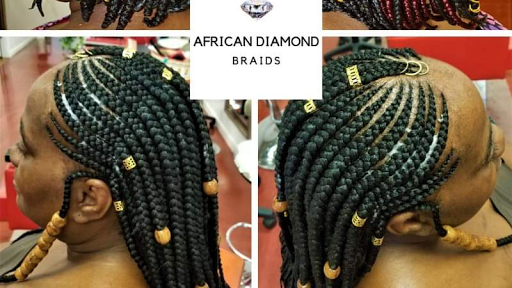 African Diamond Braids